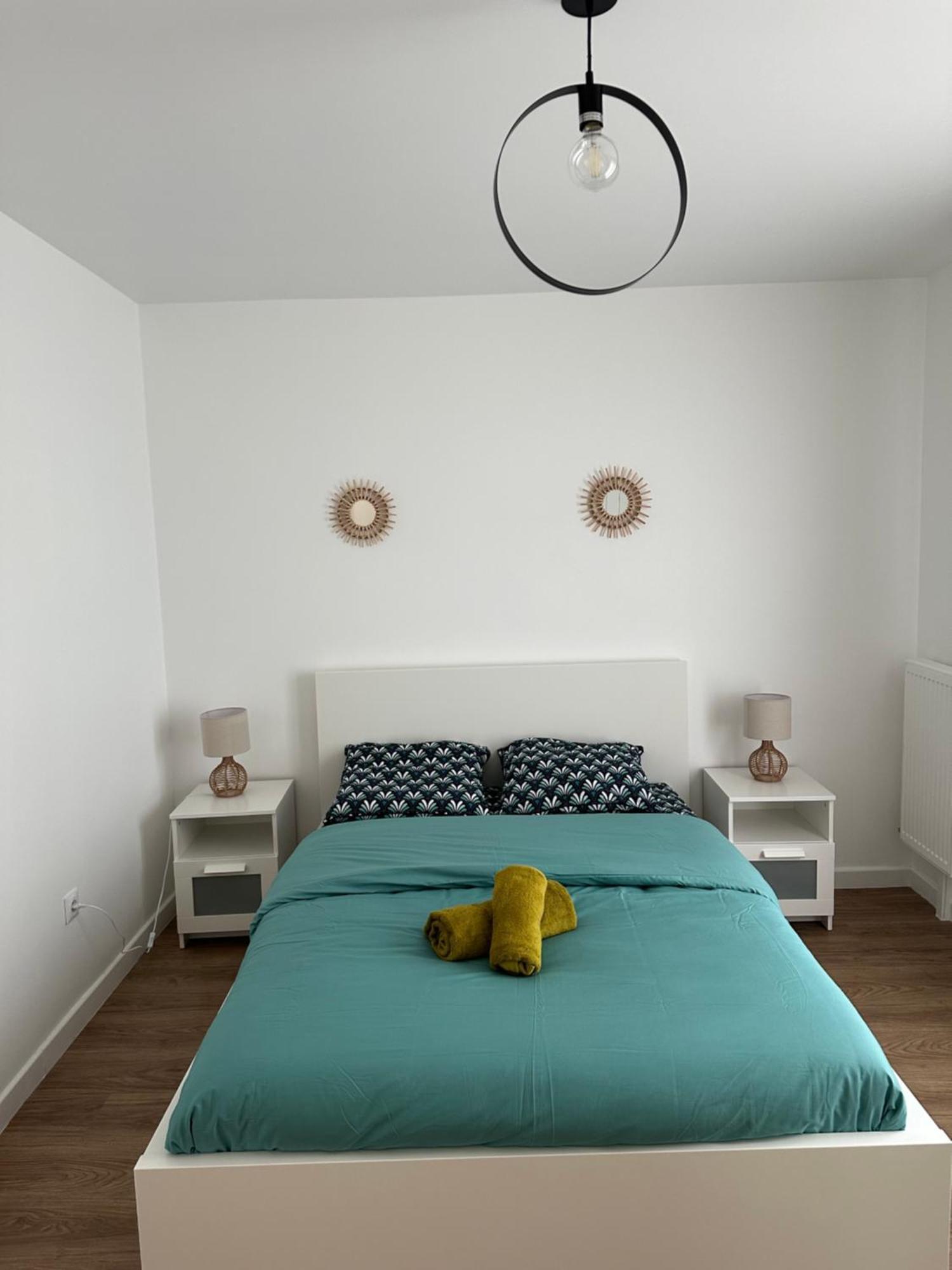 Appartement 2 Pieces Neuf Avec Sont Jardin Prive Franconville  Dış mekan fotoğraf